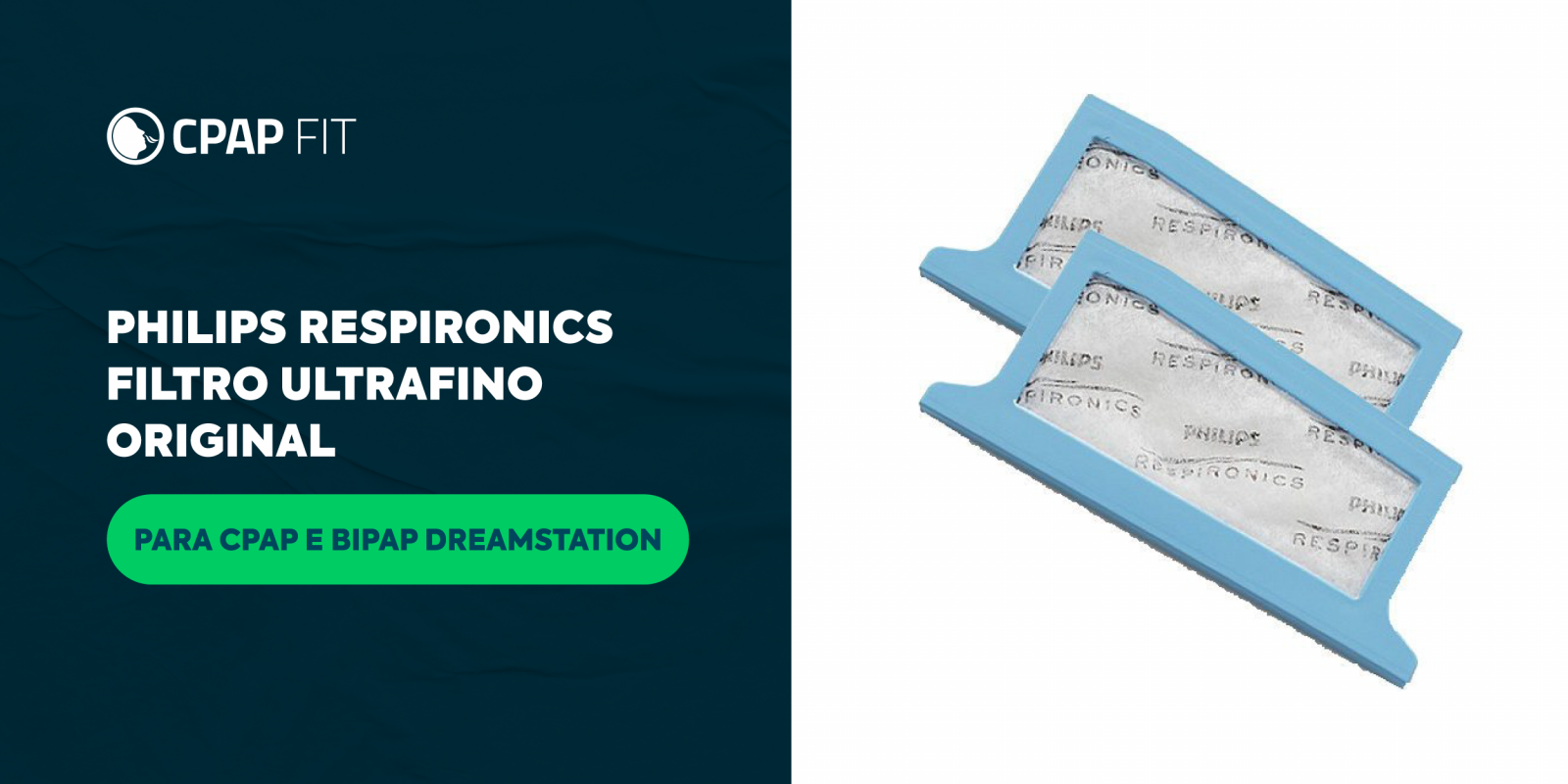 Filtro Ultrafino Original Para CPAP E BIPAP DreamStation