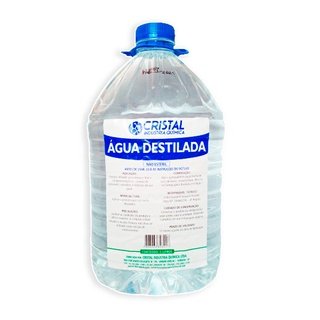 Agua Destilada Cristal - 5 Litros - CPAP FIT