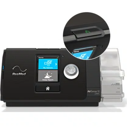 CPAP Automático Airsense 10 Autoset c/ Umidificador - Resmed