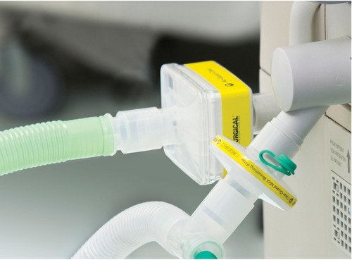 Filtro HEPA Ventilação Air Guard Clear - Intersurgical