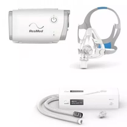 KIT CPAP AirMini e Máscara Oronasal F20 - Resmed