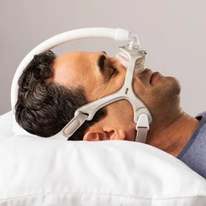 KIT CPAP Airsense S10 Autoset Umidificador + Máscara Wisp