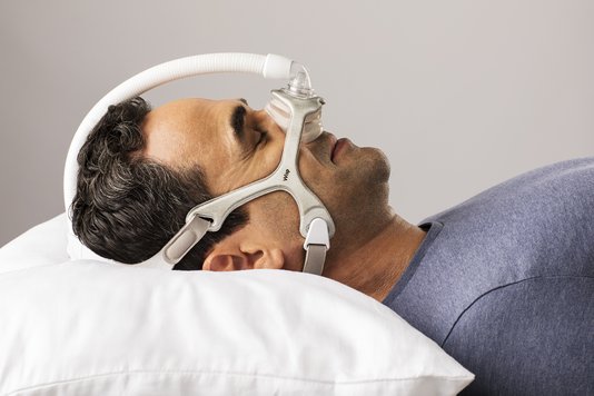 KIT CPAP Automático Dreamstation + Umidificador e Wisp Philips Silicone