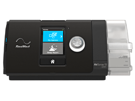 KIT CPAP Automático + Umidificador + Máscara Mirage FX Resmed