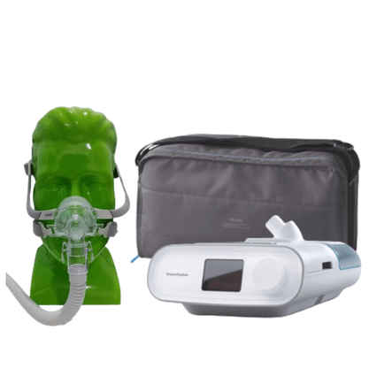 KIT CPAP DreamStation Auto + Umidificador + Máscara Nasal Yuwell sem apoio de testa