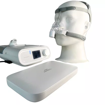 Kit Cpap Dreamstation + Bateria Recarregável + Máscara Pico 3 Tamanhos