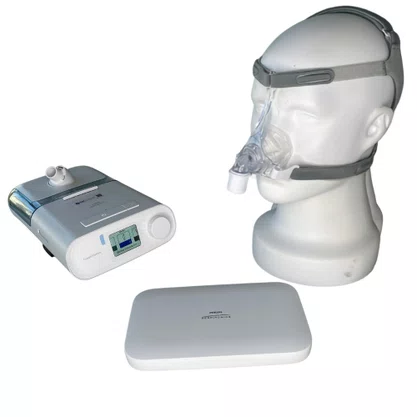 Kit Cpap Dreamstation + Bateria Recarregável + Máscara Pico 3 Tamanhos