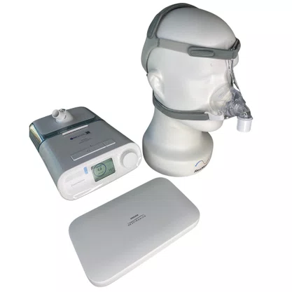 Kit Cpap Dreamstation + Bateria Recarregável + Máscara Pico 3 Tamanhos