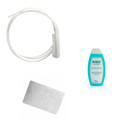 Kit Higienização CPAP Escova + Sabonete 25ml + Filtro S10