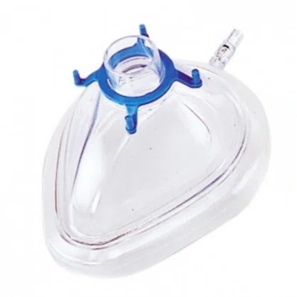 Máscara Facial Descartável Coxim Inflável com Válvula e Gancho - Haibreath