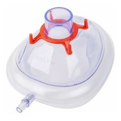 Máscara Facial Descartável Coxim Inflável com Válvula e Gancho - Haibreath