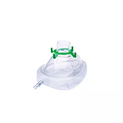 Máscara Facial Descartável Coxim Inflável com Válvula e Gancho - Haibreath