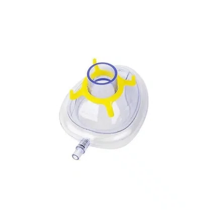 Máscara Facial Descartável Coxim Inflável com Válvula e Gancho - Haibreath