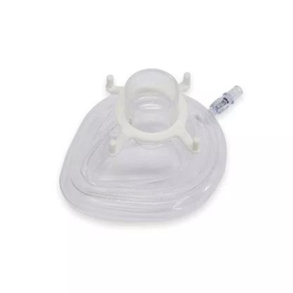 Máscara Facial Descartável Coxim Inflável com Válvula e Gancho - Haibreath