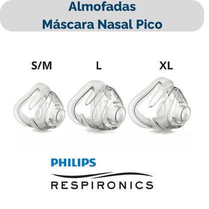 Máscara Nasal Pico Philips (3 tamanhos)