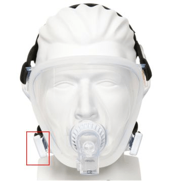 Presilhas (clipes) para Máscara Facial Total FitLife e Performax