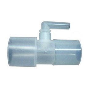 Porta de Entrada de Oxigênio com Conector Giratório Reto